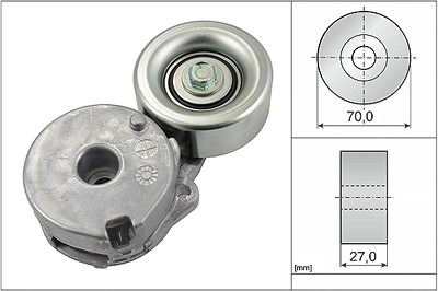 Schaeffler Ina Spannarm, Keilrippenriemen [Hersteller-Nr. 534044210] für Nissan, Renault von Schaeffler INA