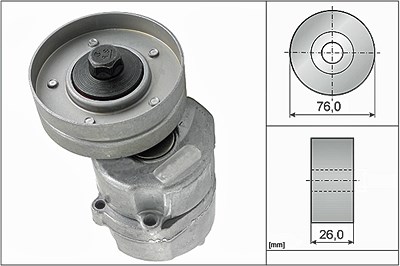 Ina Spannarm, Keilrippenriemen [Hersteller-Nr. 534013530] für Volvo von INA