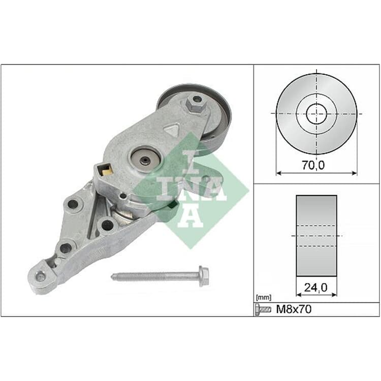 Ina Spannarm f?r Keilrippenriemen Audi Seat Skoda VW Ina Spannarm f?r Keilrippenriemen Audi Seat Skoda VW von INA