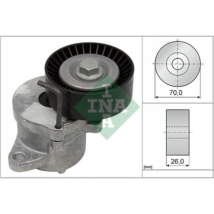 Ina Spannarm f?r Keilrippenriemen Chevrolet Opel Saab Ina Spannarm f?r Keilrippenriemen Chevrolet Opel Saab von INA
