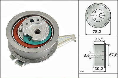 Schaeffler Ina Spannrolle, Zahnriemen [Hersteller-Nr. 531089410] für Audi, Man, Seat, Skoda, VW von Schaeffler INA