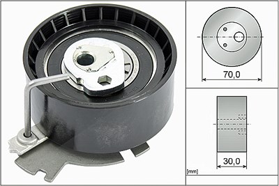 Ina Spannrolle, Zahnriemen [Hersteller-Nr. 531063210] für Citroën, Peugeot von INA