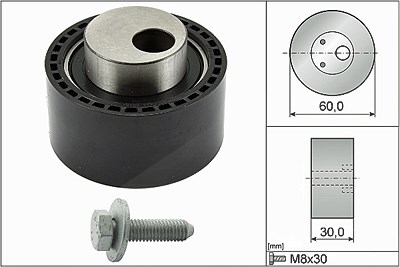 Ina Spannrolle, Zahnriemen [Hersteller-Nr. 531026410] für Citroën, Fiat, Lancia, Peugeot, Suzuki von INA