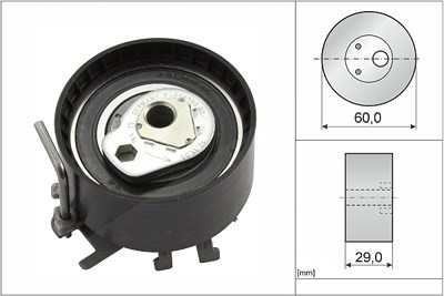 Schaeffler Ina Spannrolle, Zahnriemen [Hersteller-Nr. 531040410] für Dacia, Nissan, Proton, Renault von Schaeffler INA