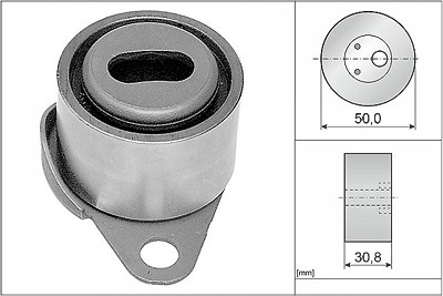 Schaeffler Ina Spannrolle, Zahnriemen [Hersteller-Nr. 531006110] für Dacia, Mitsubishi, Opel, Renault, Suzuki, Vauxhall, Volvo von Schaeffler INA