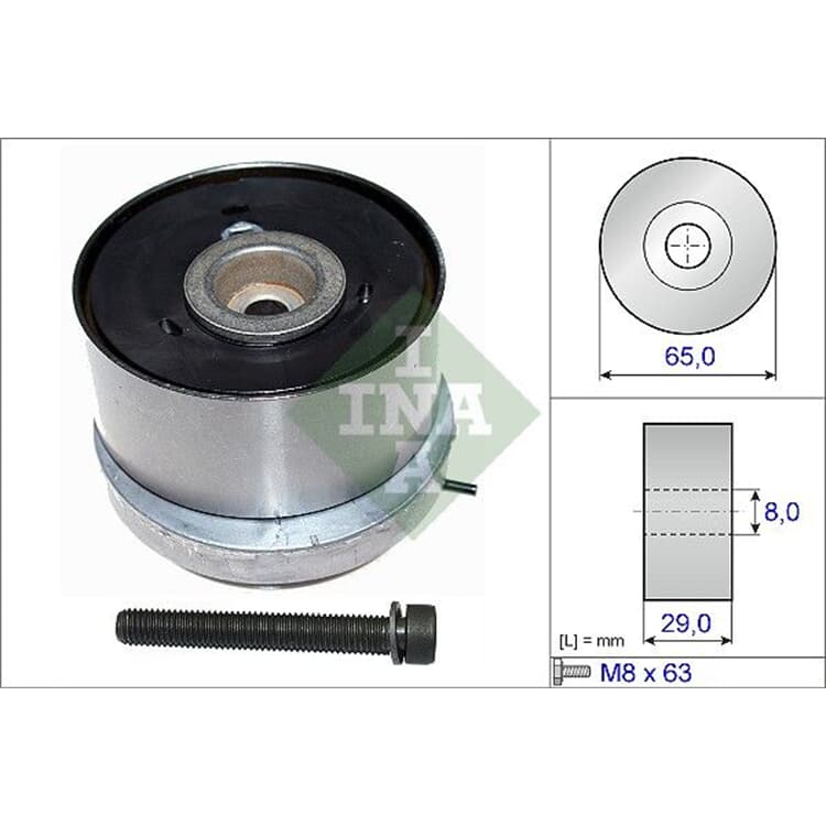 Ina Spannrolle f?r Zahnriemen Alfa Romeo Chevrolet Fiat Opel Saab Ina Spannrolle f?r Zahnriemen Alfa Romeo Chevrolet Fiat Opel Saab von INA