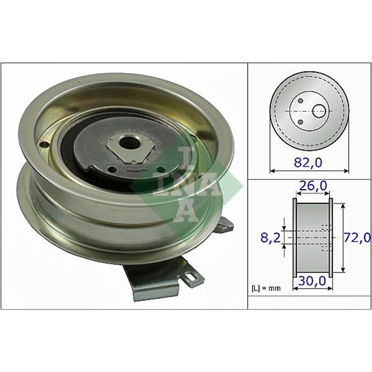 Ina Spannrolle f?r Zahnriemen Audi Seat Skoda VW Ina Spannrolle f?r Zahnriemen Audi Seat Skoda VW von INA