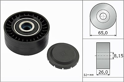 Schaeffler Ina Umlenk-/Führungsrolle, Keilrippenriemen [Hersteller-Nr. 532056410] für Audi, Seat, VW von Schaeffler INA
