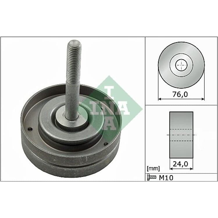Ina Umlenkrolle f?r Keilrippenriemen Seat Skoda VW Ina Umlenkrolle f?r Keilrippenriemen Seat Skoda VW von INA