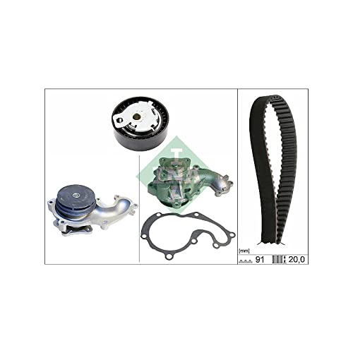 INA Wasserpumpe + Zahnriemensatz 530014230 INA Wasserpumpe + Zahnriemensatz 530014230 von INA