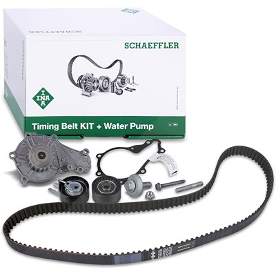 Schaeffler Ina Wasserpumpe + Zahnriemensatz [Hersteller-Nr. 530037530] für Citroën, Fiat, Ford, Mini, Peugeot, Volvo von Schaeffler INA