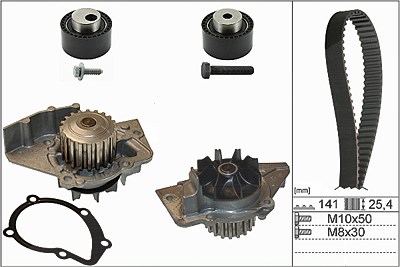 Schaeffler Ina Wasserpumpe + Zahnriemensatz [Hersteller-Nr. 530011130] für Citroën, Fiat, Peugeot von Schaeffler INA