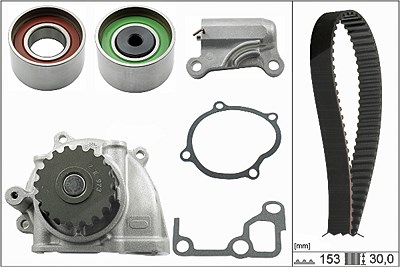 Ina Wasserpumpe + Zahnriemensatz [Hersteller-Nr. 530047730] für Mazda von INA