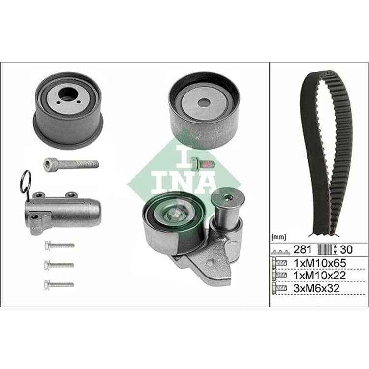 Ina Zahnriemensatz Audi A4 A6 A8 Ina Zahnriemensatz Audi A4 A6 A8 von INA