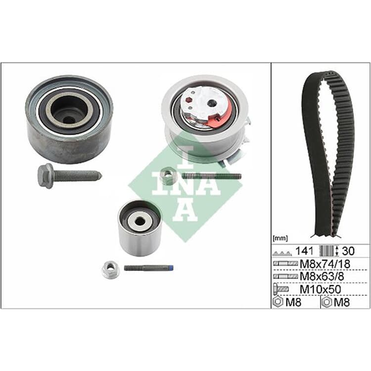 Ina Zahnriemensatz Audi Chrysler Dodge Jeep Mitsubishi Seat Skoda VW Ina Zahnriemensatz Audi Chrysler Dodge Jeep Mitsubishi Seat Skoda VW von INA