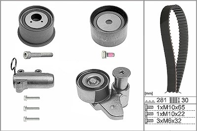 Schaeffler Ina Zahnriemensatz [Hersteller-Nr. 530048010] für Audi von Schaeffler INA