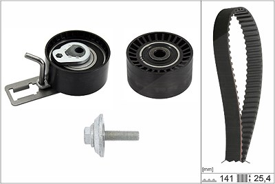 Schaeffler Ina Zahnriemensatz [Hersteller-Nr. 530057810] für Citroën, Fiat, Ford, Mazda, Mitsubishi, Peugeot, Toyota, Volvo von Schaeffler INA