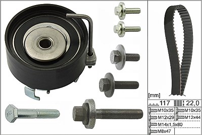 Schaeffler Ina Zahnriemensatz [Hersteller-Nr. 530049510] für Ford, Mazda, Volvo von Schaeffler INA