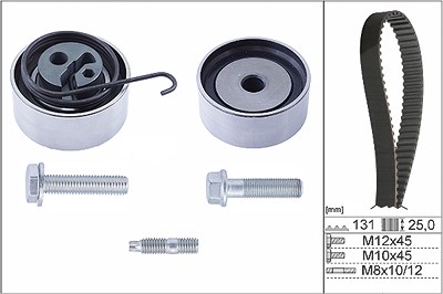 Schaeffler Ina Zahnriemensatz [Hersteller-Nr. 530049410] für Chevrolet, Opel, Vauxhall von Schaeffler INA