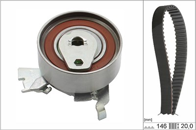 Schaeffler Ina Zahnriemensatz [Hersteller-Nr. 530014710] für Chevrolet, Holden, Opel, Vauxhall von Schaeffler INA