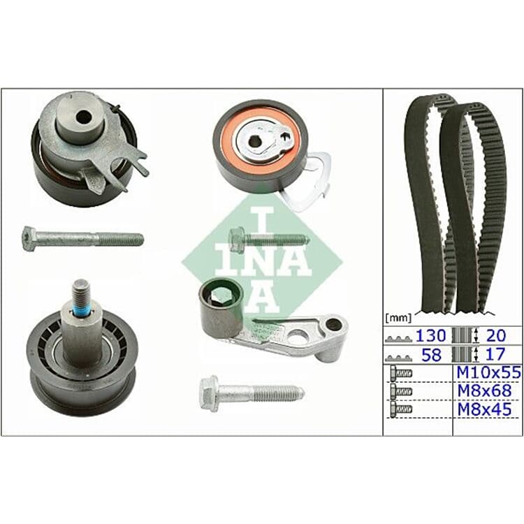 Ina Zahnriemensatz Seat Leon Toledo VW Bora Golf Lupo Polo Ina Zahnriemensatz Seat Leon Toledo VW Bora Golf Lupo Polo von INA