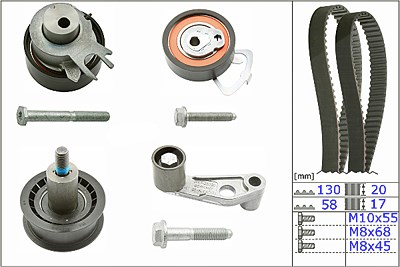 Schaeffler Ina Zahnriemensatz [Hersteller-Nr. 530036010] für Seat, VW von Schaeffler INA