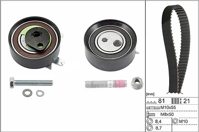 Schaeffler Ina Zahnriemensatz [Hersteller-Nr. 530006210] für Volvo, VW von Schaeffler INA