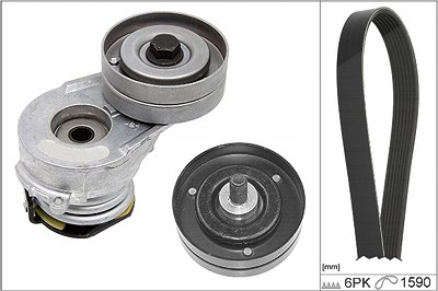 Schaeffler Ina Keilrippenriemensatz [Hersteller-Nr. 529034510] für Chevrolet, Opel, Vauxhall von Schaeffler INA