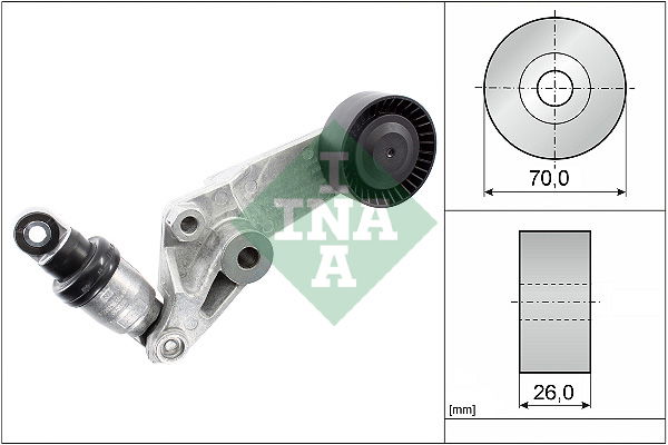 Riemenspanner, Keilrippenriemen INA 534 0016 10 Riemenspanner, Keilrippenriemen INA 534 0016 10 von INA