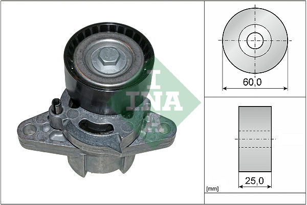Riemenspanner, Keilrippenriemen INA 534 0271 10 Riemenspanner, Keilrippenriemen INA 534 0271 10 von INA