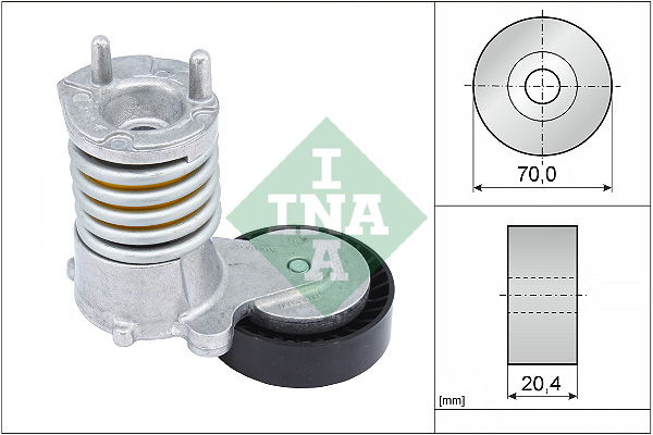 Riemenspanner, Keilrippenriemen INA 534 0274 10 Riemenspanner, Keilrippenriemen INA 534 0274 10 von INA