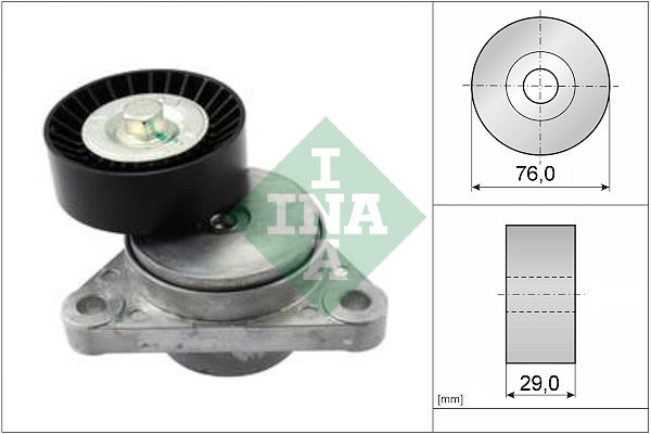 Riemenspanner, Keilrippenriemen INA 534 0290 10 von INA