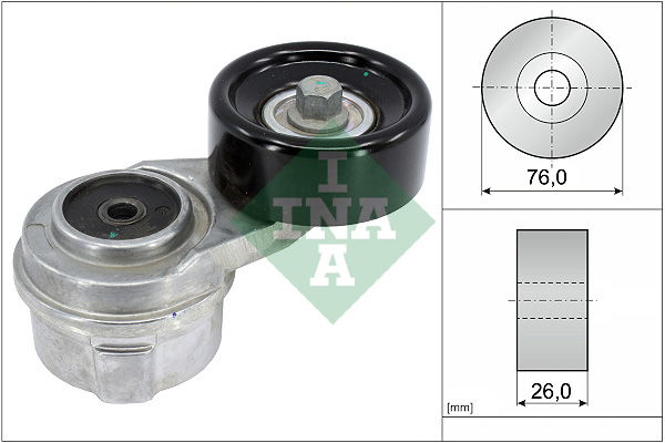 Riemenspanner, Keilrippenriemen INA 534 0417 10 von INA