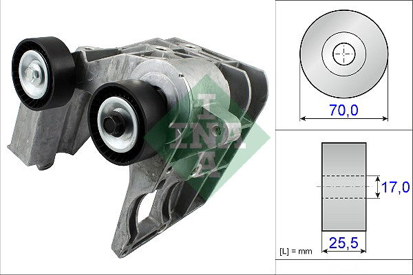 Riemenspanner, Keilrippenriemen INA 534 0467 10 Riemenspanner, Keilrippenriemen INA 534 0467 10 von INA
