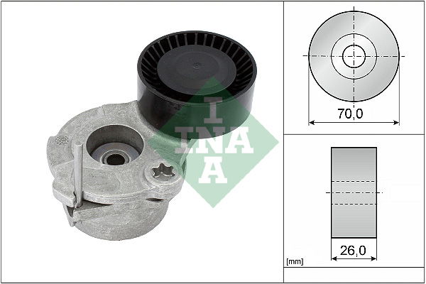 Riemenspanner, Keilrippenriemen INA 534 0630 10 Riemenspanner, Keilrippenriemen INA 534 0630 10 von INA