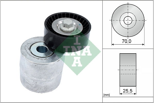 Riemenspanner, Keilrippenriemen INA 534 0715 10 von INA