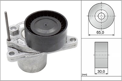 Ina Spannarm, Keilrippenriemen [Hersteller-Nr. 534062410] für Fiat, Mercedes-Benz, Nissan, Opel, Renault von INA