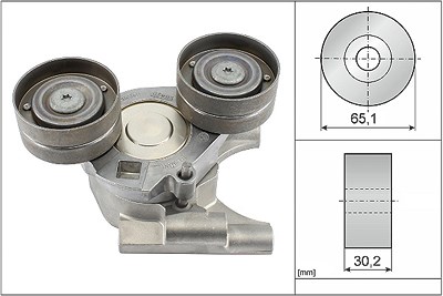 Ina Spannarm, Keilrippenriemen [Hersteller-Nr. 534068210] für Ford von INA