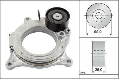 Schaeffler Ina Spannarm, Keilrippenriemen [Hersteller-Nr. 534069210] für BMW, Mini von Schaeffler INA