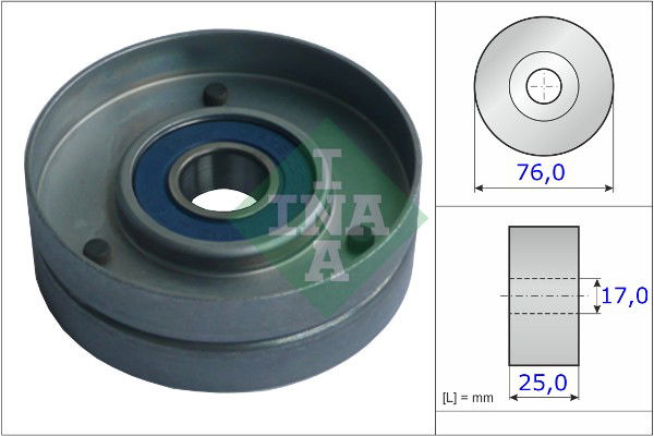 Spannrolle, Keilrippenriemen INA 531 0751 30 Spannrolle, Keilrippenriemen INA 531 0751 30 von INA
