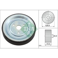 Umlenk-/Führungsrolle, Keilrippenriemen INA 532 0912 10 Umlenk-/Führungsrolle, Keilrippenriemen INA 532 0912 10 von INA
