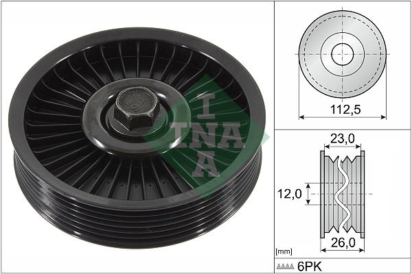 Umlenk-/Führungsrolle, Keilrippenriemen INA 532 0594 10 Umlenk-/Führungsrolle, Keilrippenriemen INA 532 0594 10 von INA