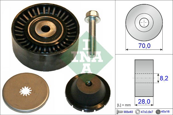 Umlenk-/Führungsrolle, Keilrippenriemen INA 532 0600 10 Umlenk-/Führungsrolle, Keilrippenriemen INA 532 0600 10 von INA