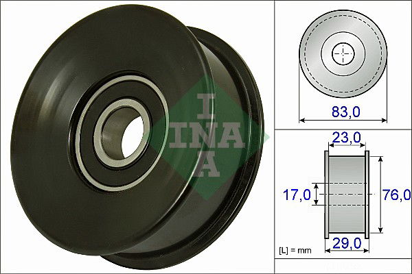Umlenk-/Führungsrolle, Keilrippenriemen INA 532 0730 10 Umlenk-/Führungsrolle, Keilrippenriemen INA 532 0730 10 von INA