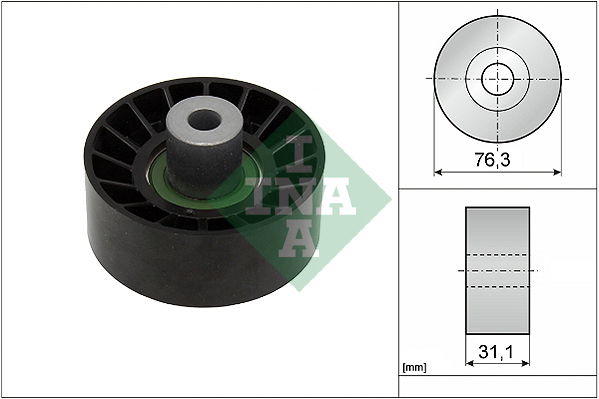 Umlenk-/Führungsrolle, Keilrippenriemen INA 532 0776 10 Umlenk-/Führungsrolle, Keilrippenriemen INA 532 0776 10 von INA