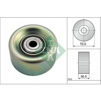 Umlenk-/Führungsrolle, Keilrippenriemen INA 532 0780 10 von INA