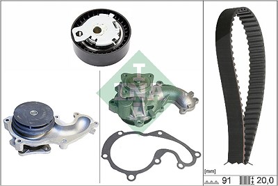 Schaeffler Ina Wasserpumpe + Zahnriemensatz [Hersteller-Nr. 530014230] für Ford von Schaeffler INA