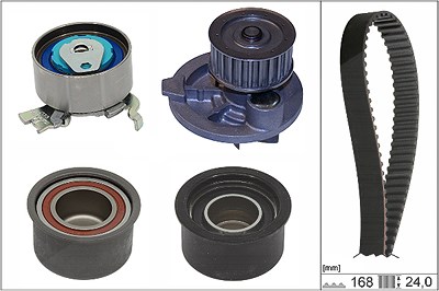 Schaeffler Ina Wasserpumpe + Zahnriemensatz [Hersteller-Nr. 530044430] für Opel, Vauxhall von Schaeffler INA
