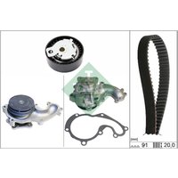 Wasserpumpe + Zahnriemensatz INA 530 0142 30 von INA