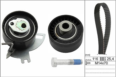 Schaeffler Ina Zahnriemensatz [Hersteller-Nr. 530069110] für Citroën, Ds, Ford, Ford Usa, Opel, Peugeot, Toyota, Vauxhall von Schaeffler INA